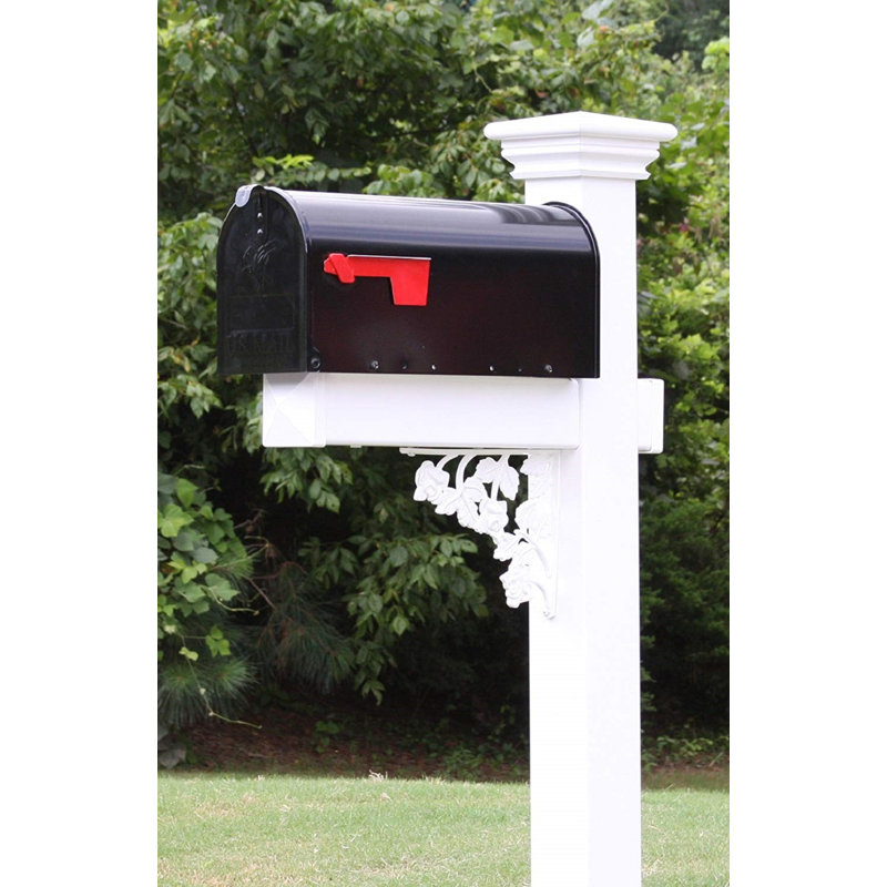 Boîte aux lettres Jefferson avec poteau inclus