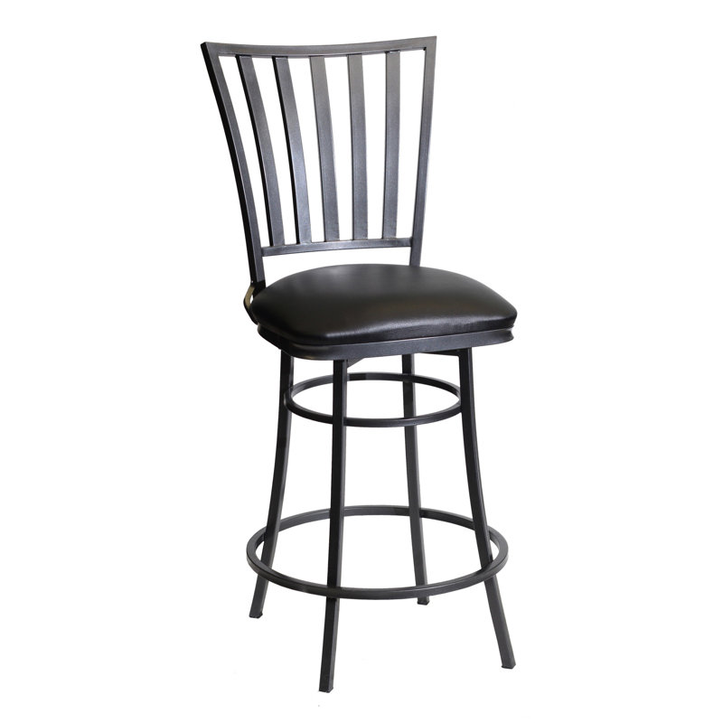 Tabouret pivotant Konen, Tabouret de comptoir (siège d’une hauteur de 24