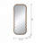 31.4x1.4x74" Oversized Wooden Floor Mirror