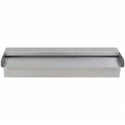 Conklin Outdoor Stainless Steel Waterfall Fountain