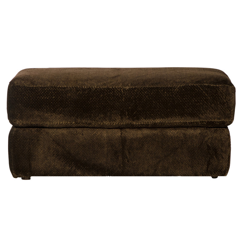 Repose-pieds standard large de 44 po Vanaheim, Polyester chocolat