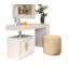 Ensemble de coiffeuse avec tabouret-1811301958