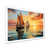 White Single Picture Framed