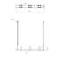 Intervals® 6 - Light LED Pendant-33419464-97919316-97919318