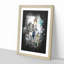 Magic Kingdom In Orlando Florida Paint Splash - Picture Frame Graphic Art-56923073-56923074