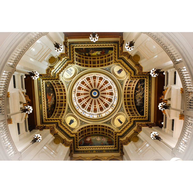 Pennsylvania State Capital Dome - Wrapped Canvas Print, 20cm H x 30cm W