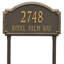 Williamsburg 2-Line Lawn Address Sign-2113994442-2113994447