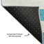 Premium Machine Washable Cerrito AMF528 Teal Rug-103947048