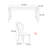 French style modern rectangular dining table sets-103400209