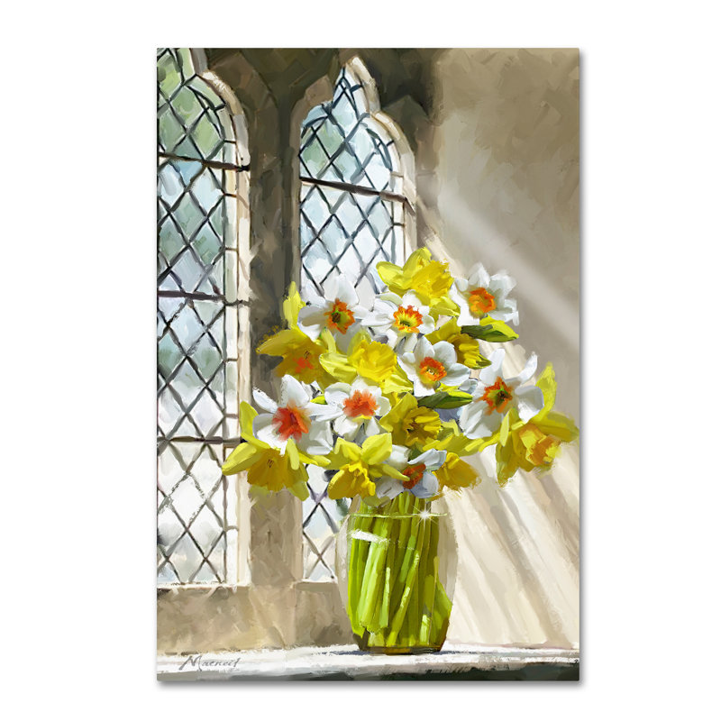 Armand 'Church Window' Print on Canvas, 32" H x 22" W x 2" D