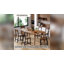 45cm H Metal Parsons Chair in Brown