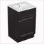 Meuble-lavabo de 20 po avec lavabo et tablette réglable-623711474