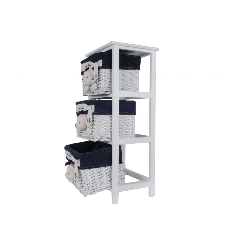 Commode de rangement 3 tiroirs Adhara, 3
