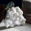 Gyrolite botryoïde avec apophyllite givrée
