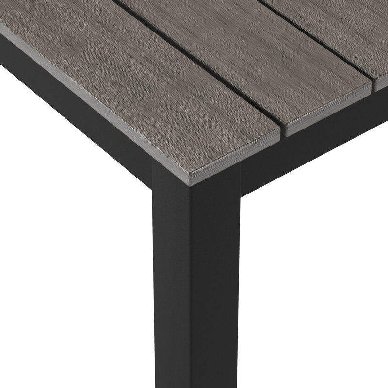 Arynne Outdoor Patio Rectangle Dining Table, 72" W x 41" L x 29" H