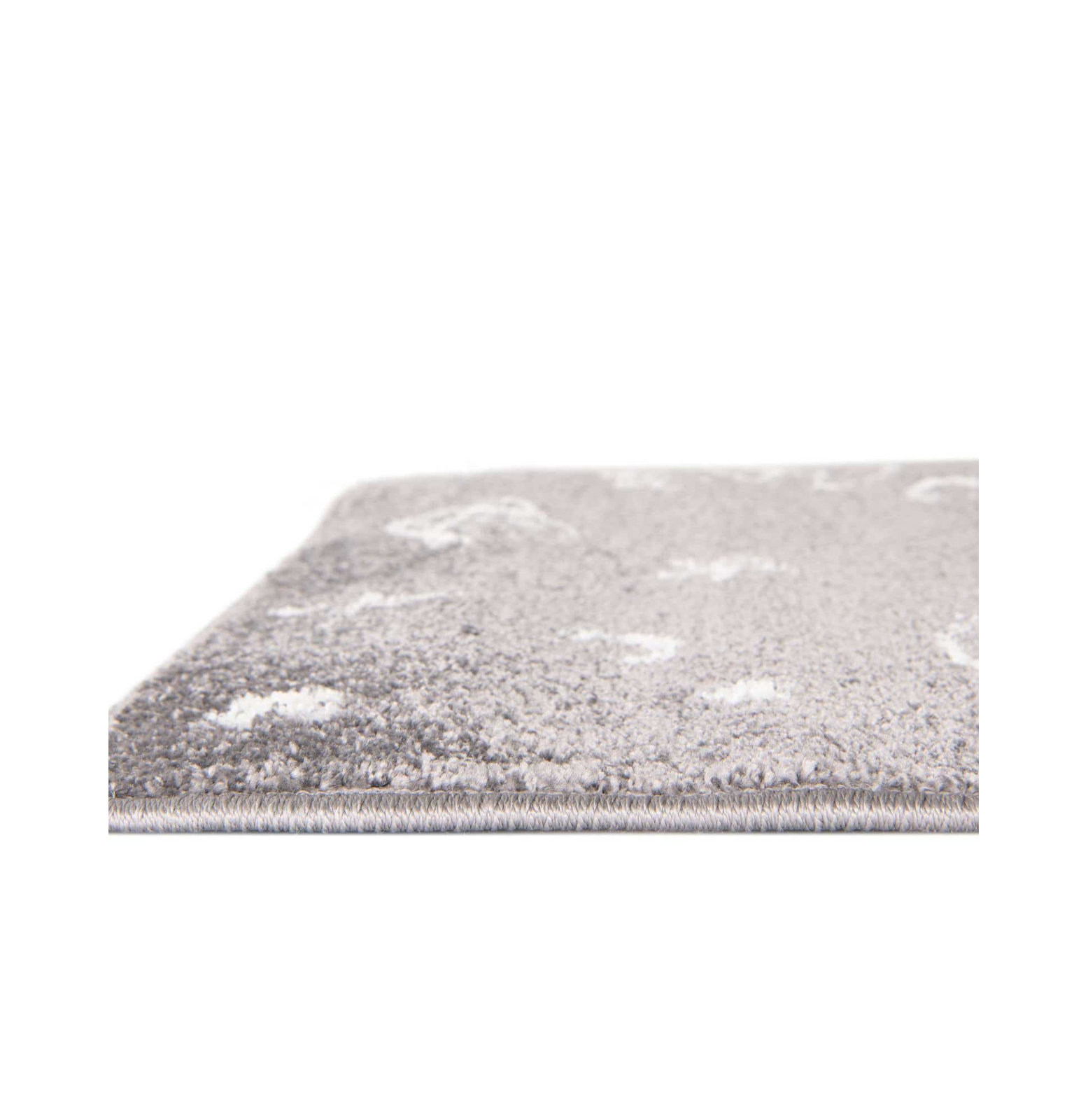 Kids Area Rug, Runner 2'2" x 6'1", Gray