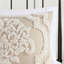 Housse de couette en chenille de coton Shabby Chic, double / grand, avec fermeture à boutons et style pour une nuit sereine