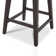 Arvelle Swivel Upholstered Counter Stool with Solid Wood Frame