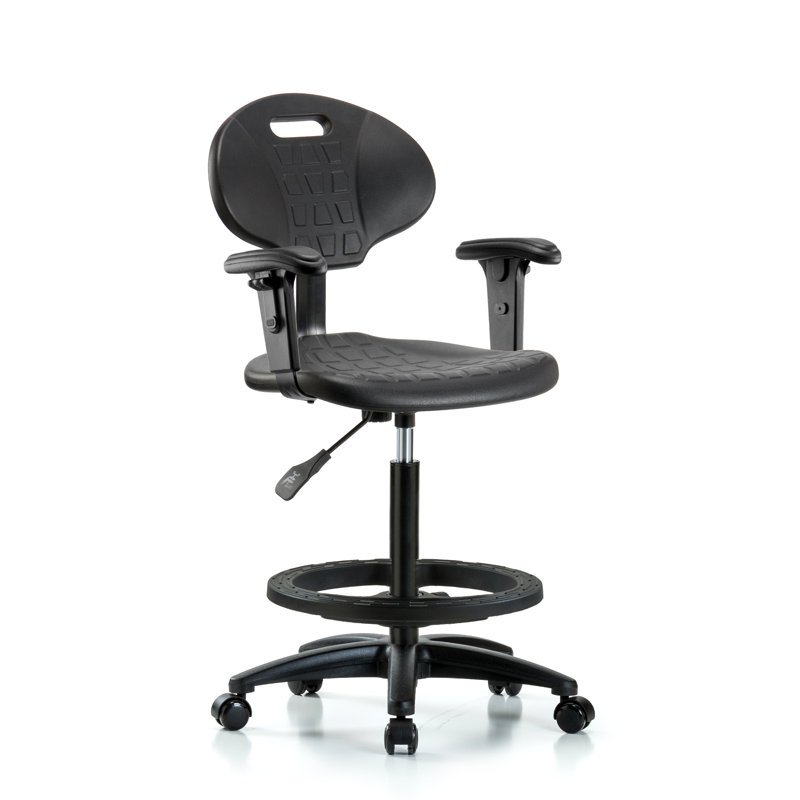 Jaycee Drafting Chair, Casters