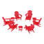 Altura Foldable Outdoor Adirondack Set-87463645