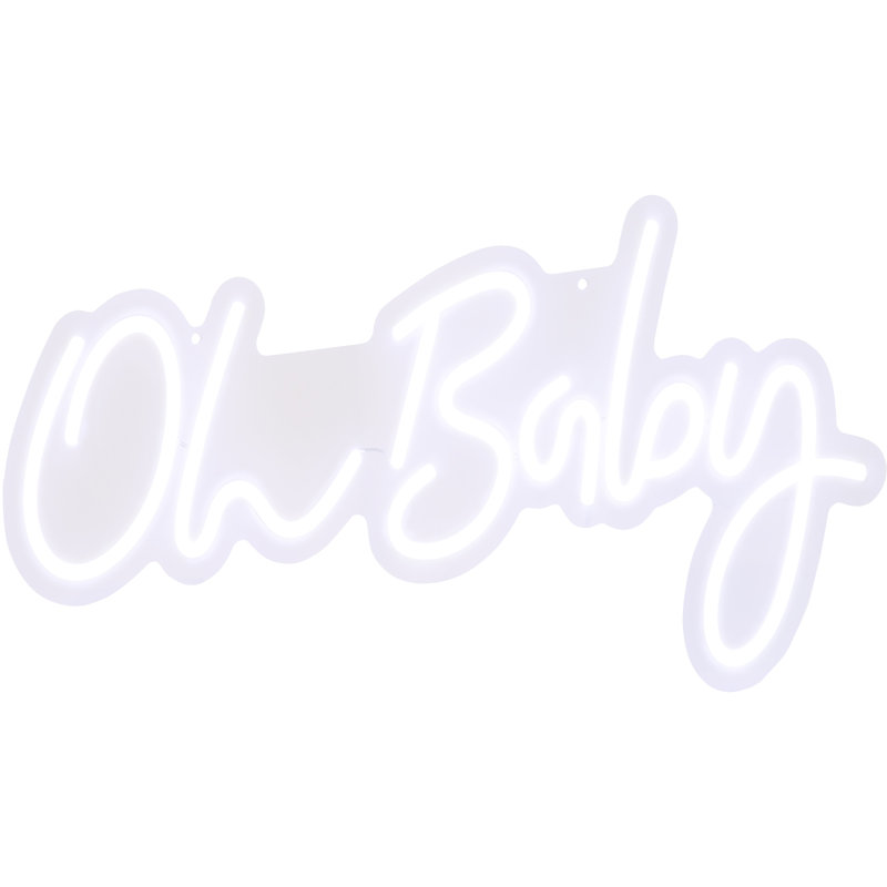 Enseigne néon 10 "Oh Baby