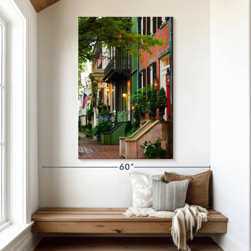 Savannah Street House, H 51 po x l 34 po