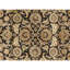 High-Quality Hand-Knotted Black And Red Area Rug