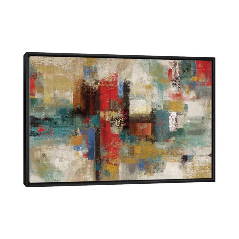 «Legends» par Tom Reeves - reproduction sur toile tendue, H 32 po x l 48 po, Toile encadrée, Noir
