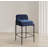 Brixen Upholstered Counter Stool with Metal Frame-537908994