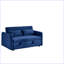 Causeuse en velours Pricop-2128226235