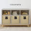 Ensemble de paniers pliables en osier-93836473