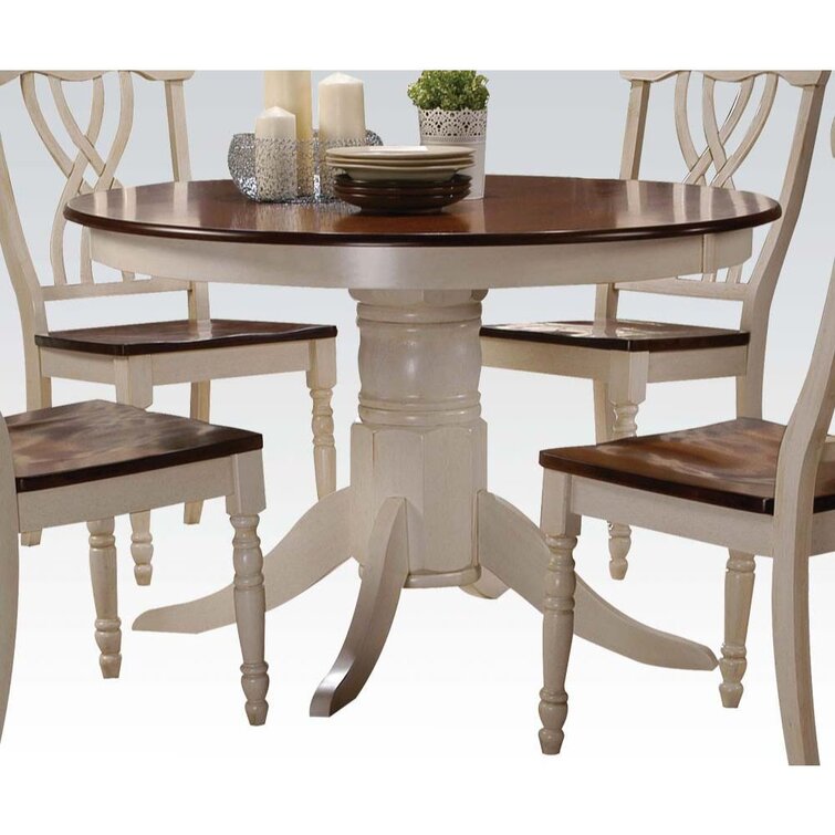 Elverson 45" Solid Wood Pedestal Dining Table INCOMPLETE ( pedestal piece only ) 