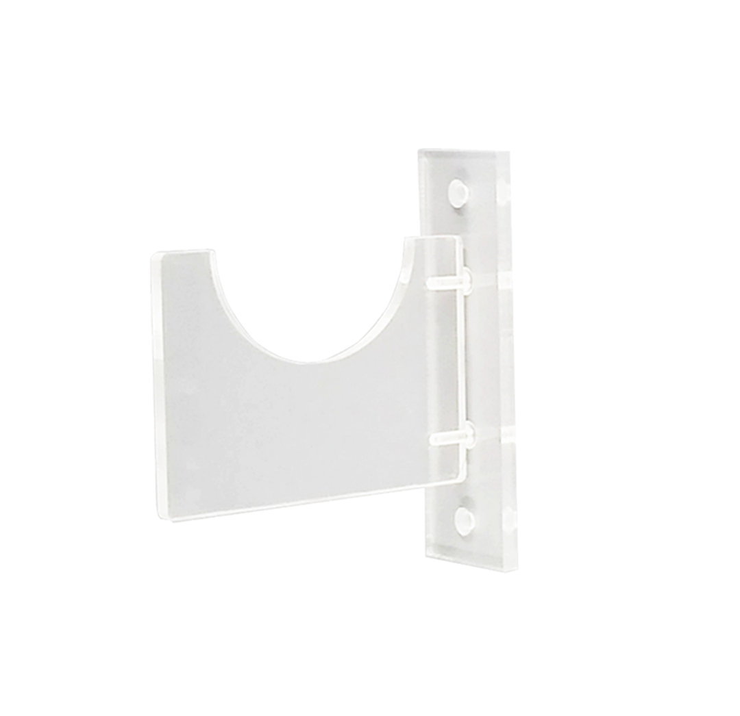 FixtureDisplays 1.63'' W 5.25'' D Baseball Plastic/Acrylic Bat Case FixtureDisplays