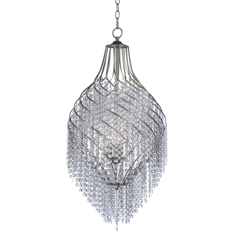 Lustre géométrique 3 lumières ombrées Dede