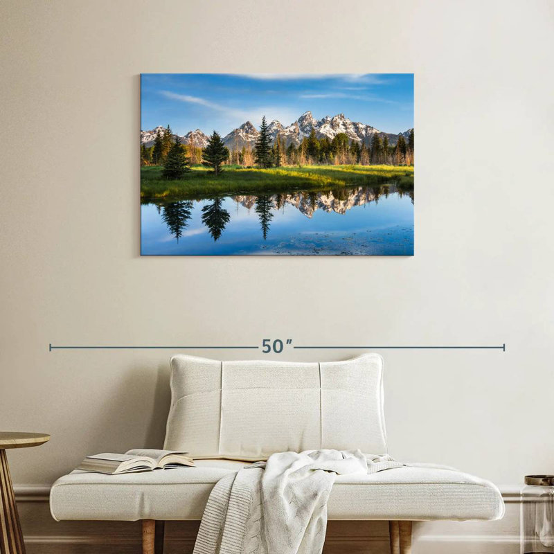 Paysage Alvord Grand Tetons, H 24 po x l 36 po