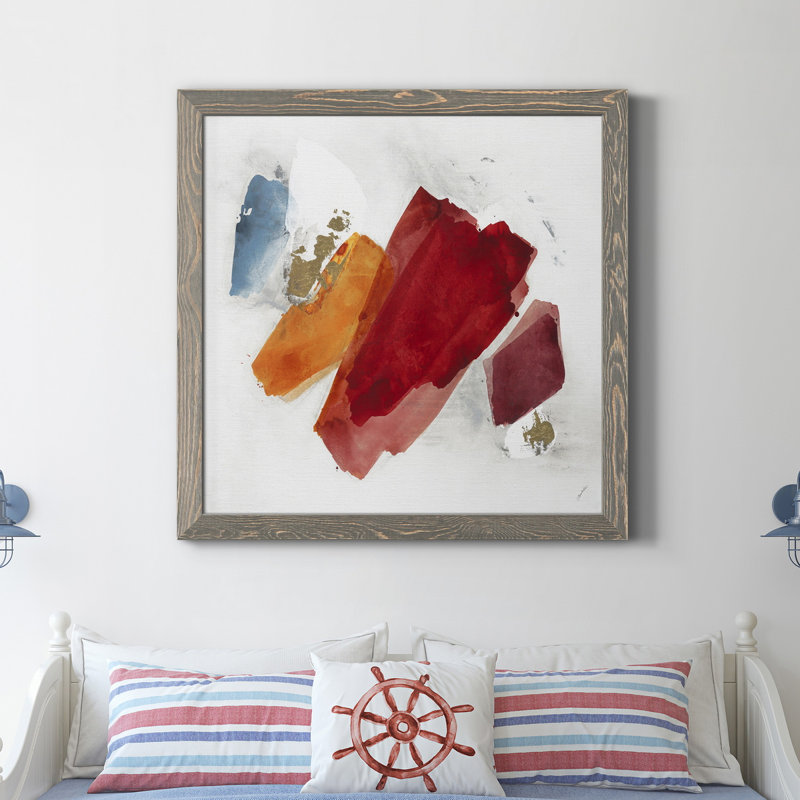EQUILIBRIUM-Premium Framed Canvas - Ready To Hang, 35.5" H x 35.5" W x 1.5" D, Gray Framed 