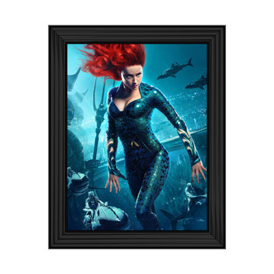 Aquawoman - Single Picture Frame Art Print