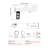 Bidet Attachment for Toilet Hot and Cold Dual Nozzles Adjustable Pressure