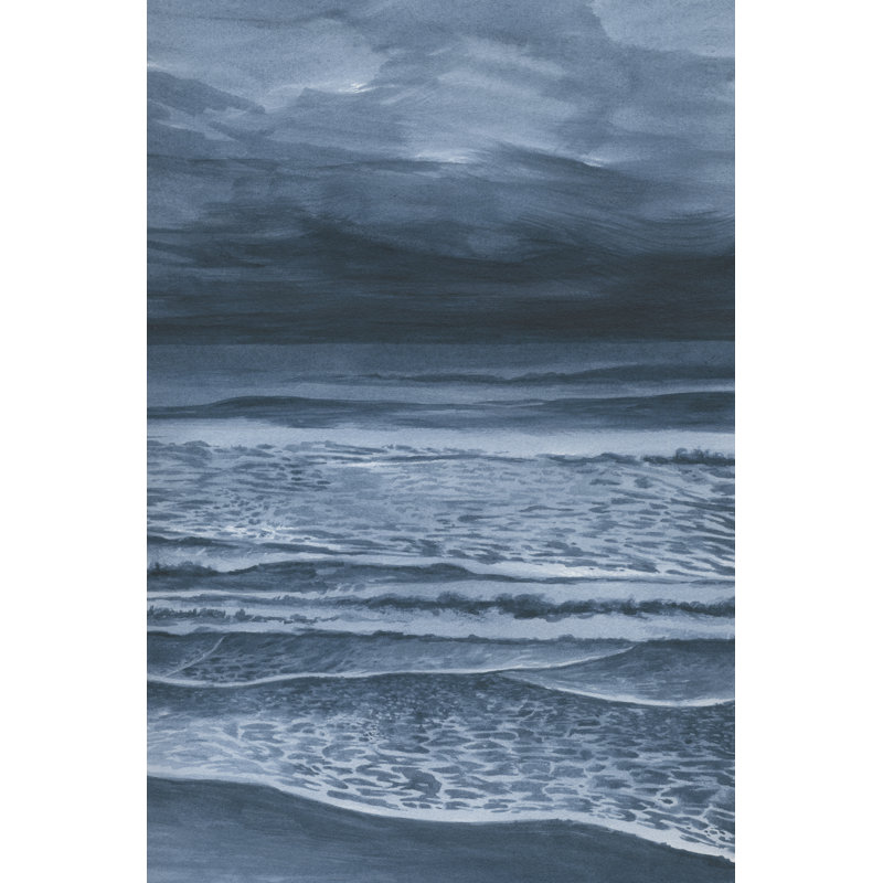 Dramatic Sea II by Grace Popp - Wrapped Canvas Print, 91 cm H x 61 cm W