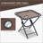 Portable Zero Gravity Chair Set With Side Table For Various Occasions-1366880272