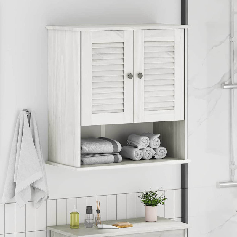 Wall-Mounted Bathroom Cabinet VIGO 67.5 X 34 X 71.5 Cm, White