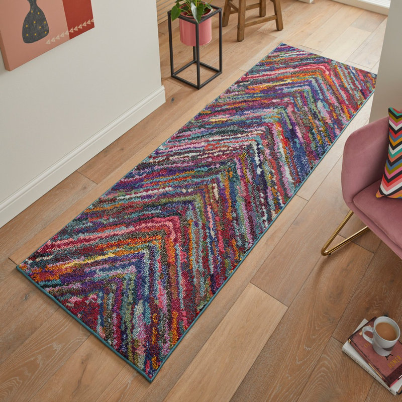 Modern Rug For Bedroom & Living Room, Stain Resistant Dining Room Rug, Thick Geometric Rug, Rectangle 240 x 330 cm