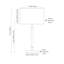 Metal Table Lamp