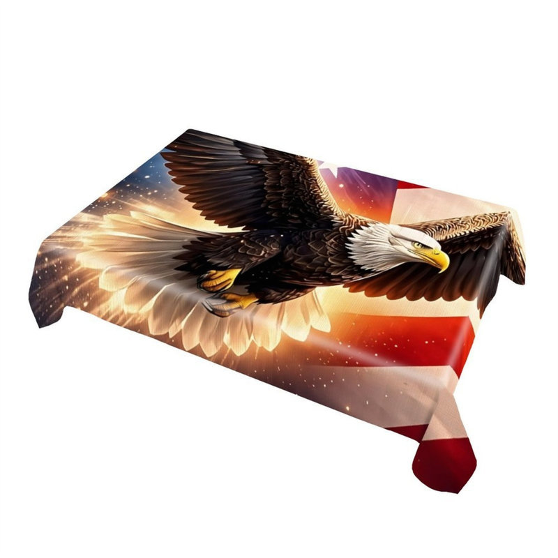 Nappe American Bald Eagle 60 po x 120 po