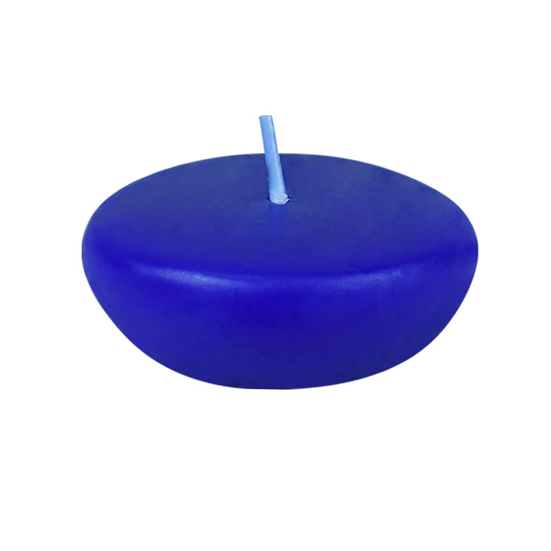Ensemble de bougies flottantes non parfumées, Ensemble de 24 pièces, Bourgogne, Hauteur 0,75 po x diamètre 2,25 po