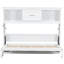 Lit escamotable simple avec station de charge et tiroir, blanc-2057077136