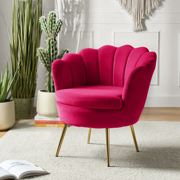 Furniture Pink Shell Chair The Range Accent Chair The Range Velvet