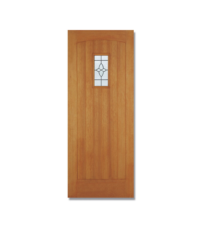 Cottage Glazed Hardwood External Door, 2032mm H x 813mm W x 44mm D
