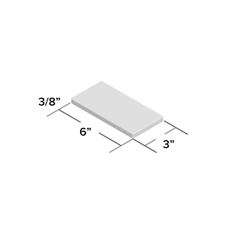Chester 3" x 6" Ceramic Subway Wall Tile