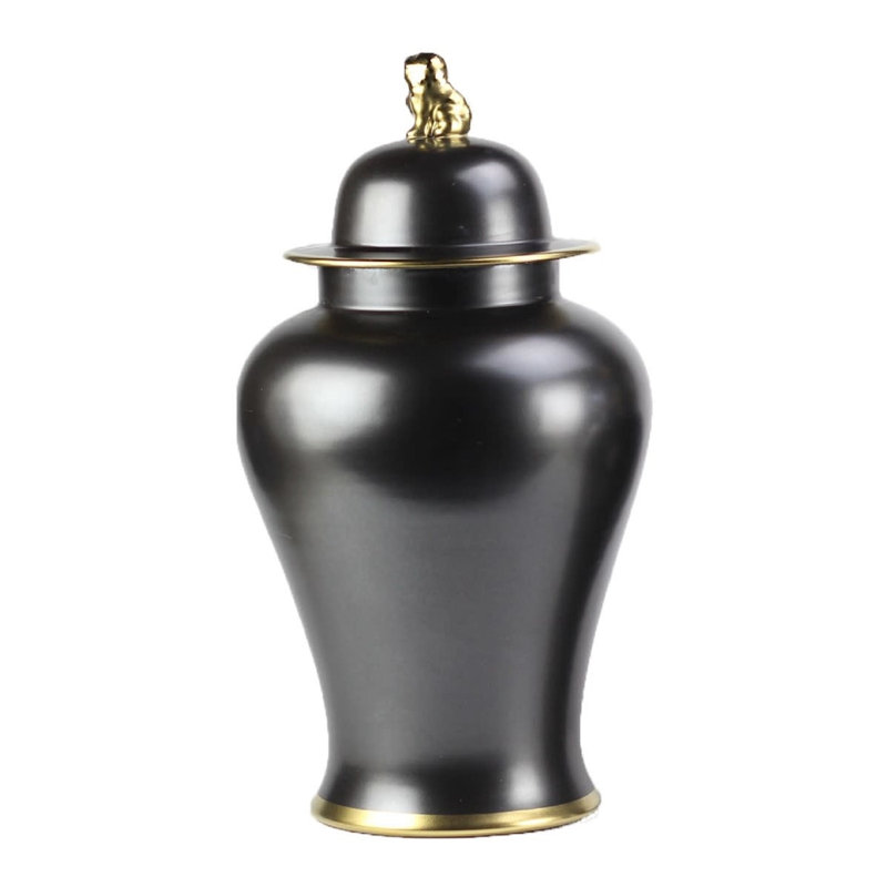 Mazeppa Handmade Porcelain China Ginger Jar, 48cm H x 26cm W x 26cm D